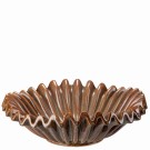 Edelweiss ROMAN Fat/Potte D24,5 H8 cm brown thumbnail