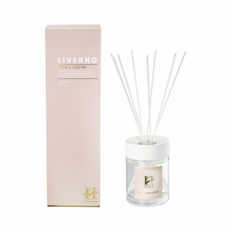 Holmen Liverno - Duftpinner Hvit 8x8x25cm Frodig Magnolia