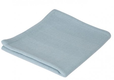 Holmen Linea - Kjøkkenhåndkle Lys blå 40x70 Bomull